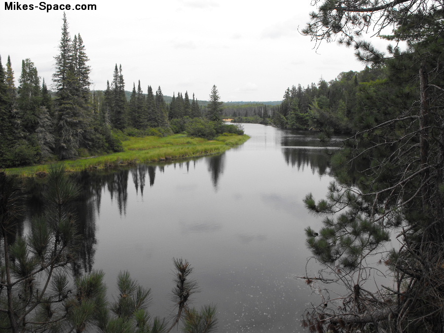 View of the Madawaska River.